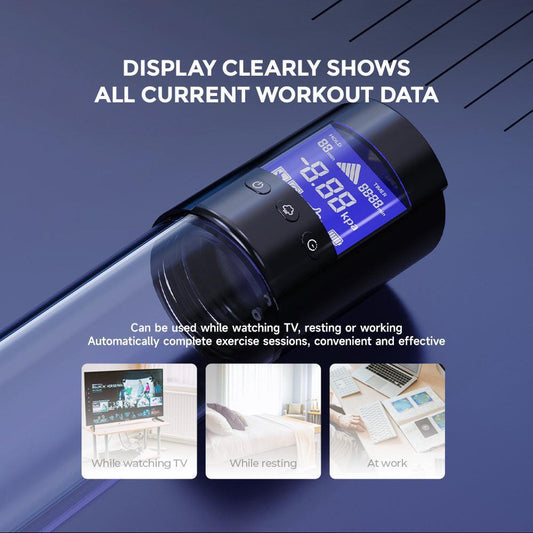 LuvPump Advanced Smart Penis Pump with LCD Screen & Sleeve