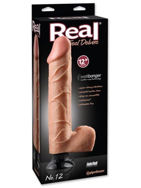 Real Feel Deluxe No.12 - 12" Realistic dildo Vibrator