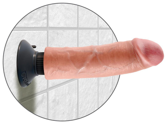 King Cock 8" Vibrating Cock