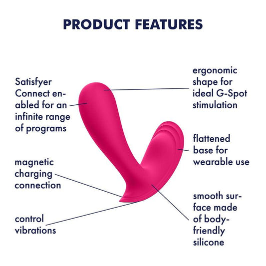 Satisfyer Top Secret Wearable G-spot Vibrator