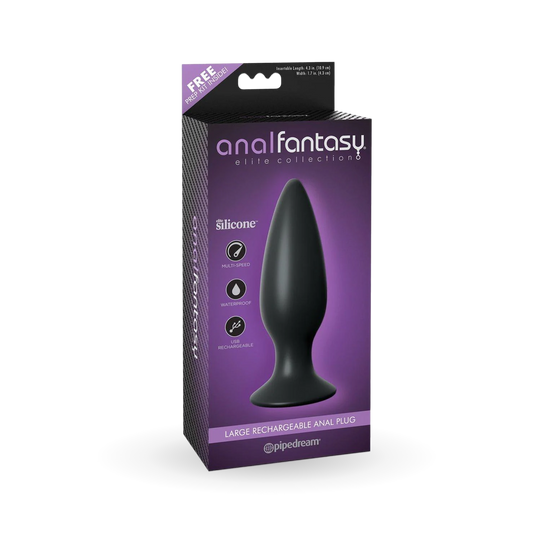 Anal Fantasy Elite Large Rechargeable Anal Plug