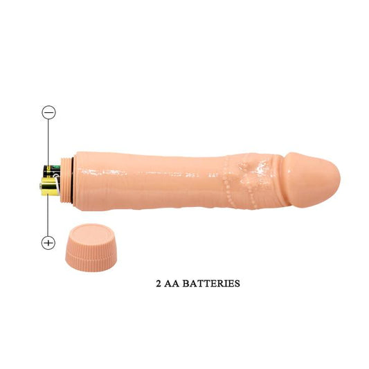 Baile Barbara 9.5" Realistic Multi-Speed Dildo Vibrator Dybbuk - Light