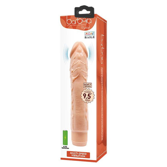Baile Barbara 9.5" Realistic Multi-Speed Dildo Vibrator Dybbuk - Light