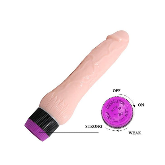 Baile 9" Realistic Dildo Vibrator