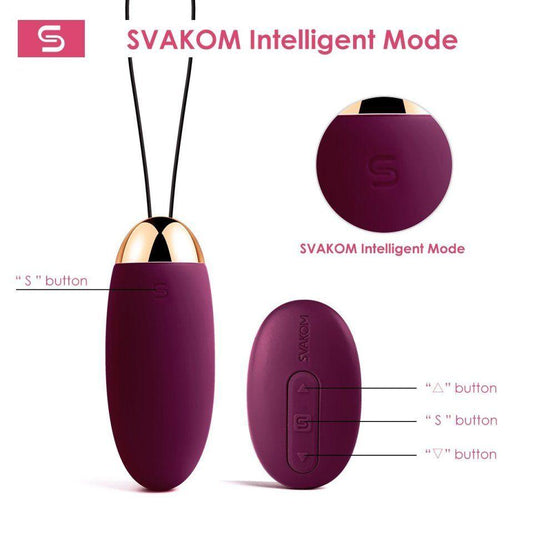 Svakom Elva Remote Control Wearable Vibrating Bullet Vibrator