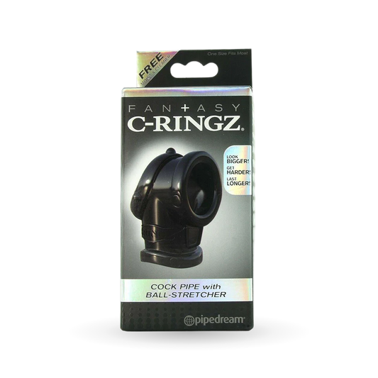 Fantasy C-Ringz Cock Pipe with Ball Stretcher