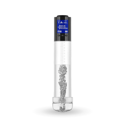 LuvPump Advanced Smart Penis Pump with LCD Screen & Sleeve
