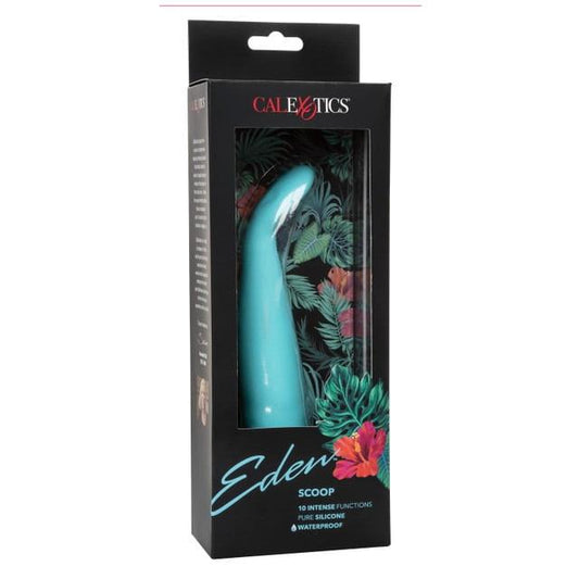 CalExotics Eden Scoop G-Spot Vibrator - Teal