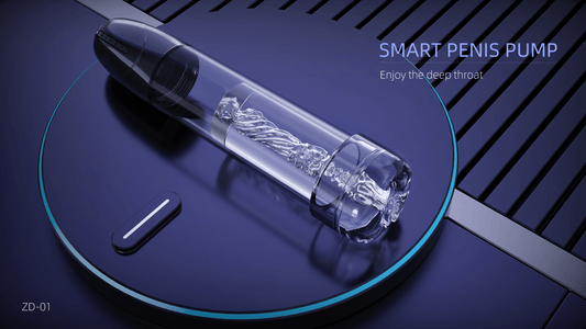 LuvPump Automatic Smart Penis Pump with Sleeve - Clear