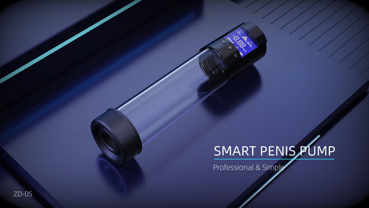 LuvPump Smart Rechargeable Penis Pump with LCD Screen
