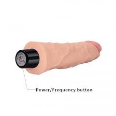 Lovetoy 8.3" Real Softee Dildo Vibrator