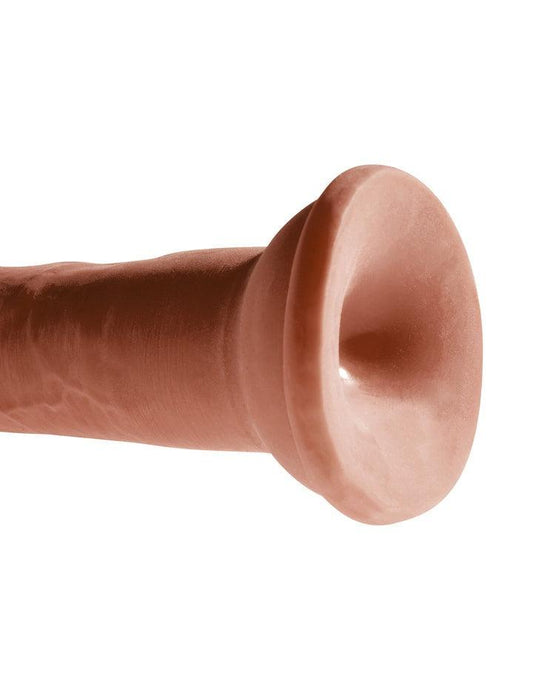 King Cock Plus 8" Triple Density Cock Brown