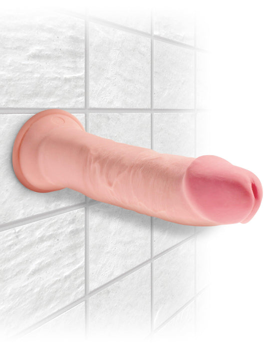 King Cock Plus 9" Triple Density Cock - Light