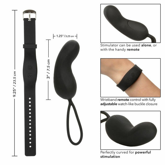 CalExotics Wristband Remote Wearable Curve Egg Vibrator