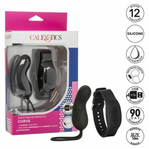CalExotics Wristband Remote Wearable Curve Egg Vibrator