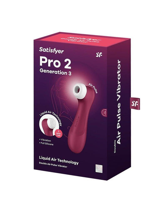 Satisfyer Pro 2 Gen 3 Liquid Air Pulse Clitoral Stimulator