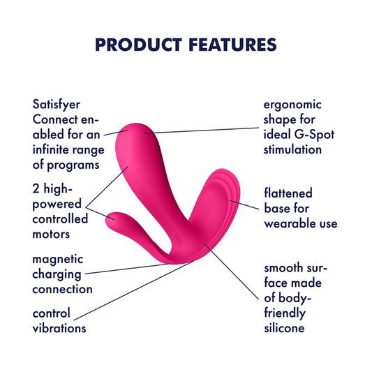 Satisfyer Top Secret Plus Wearable G-spot Vibrator