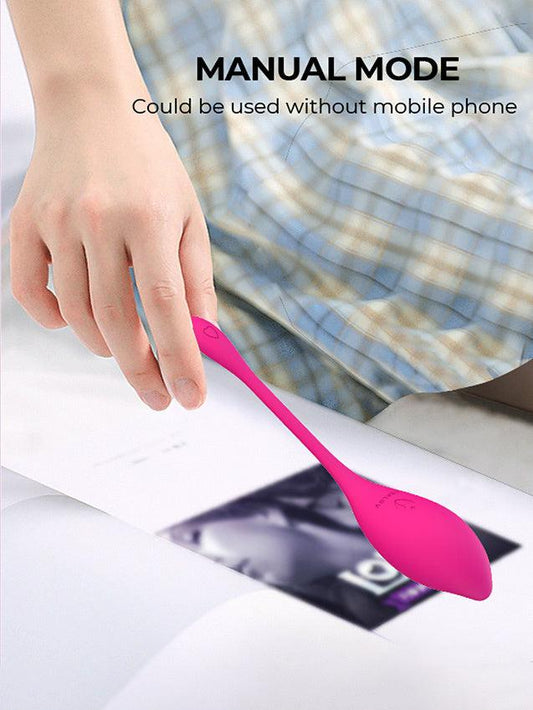 Realov Serena Smart Mini Vibe with App Control Pelvic Trainer - Pink