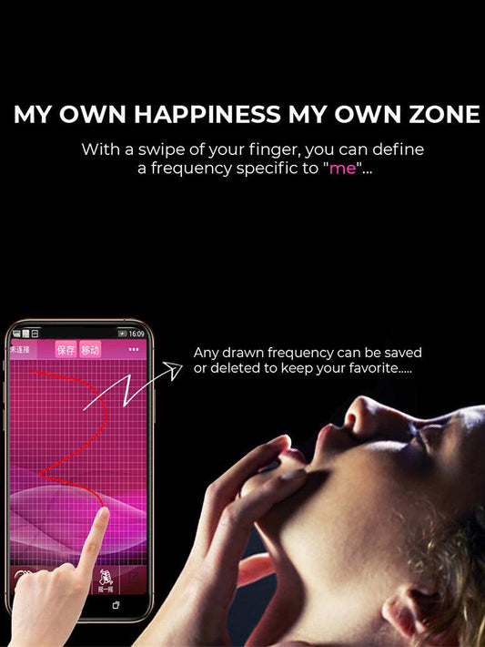 Realov Serena Smart Mini Vibe with App Control Pelvic Trainer - Pink