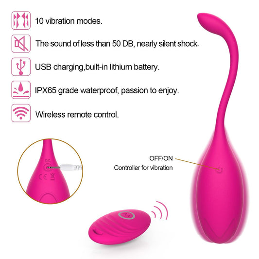 Y.Love Adele Remote Control Vibrating Egg