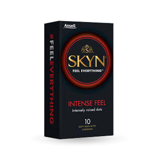 Ansell Skyn Intense Feel Latex Free Condoms 10pk