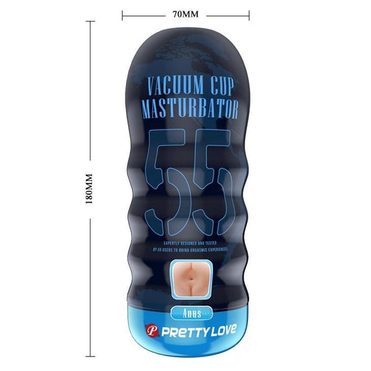 Pretty Love Anus Vacuum Cup Masturbator Flesh