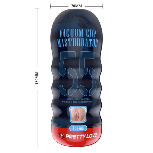 Pretty Love Vagina Vacuum Cup Masturbator Flesh