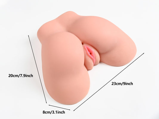 Realistic Butt Half Torso Masturbator 2.1kg