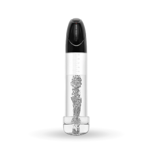 LuvPump Automatic Smart Penis Pump with Sleeve - Clear