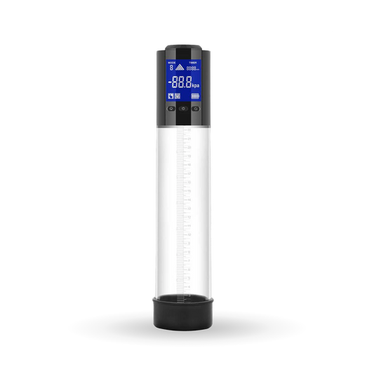 LuvPump Smart Rechargeable Penis Pump with LCD Screen
