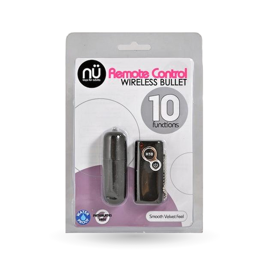 Nu Sensuelle Remote Control 10 Functions Bullet Vibrator