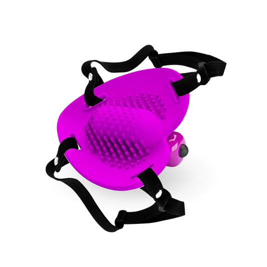 Pretty Love Heartbeat Clitoral Stimulator - Purple
