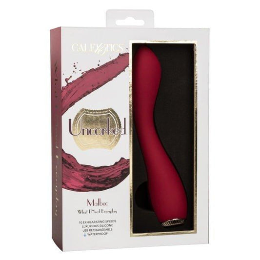 CalExotics Uncorked Malbec G-Spot Vibrator - Wine