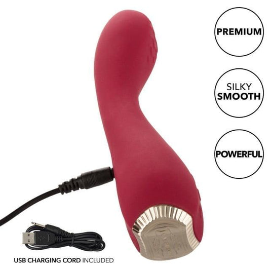 CalExotics Uncorked Malbec G-Spot Vibrator - Wine