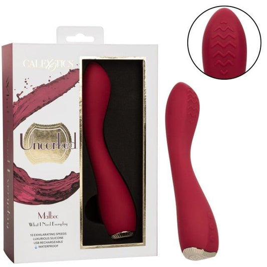 CalExotics Uncorked Malbec G-Spot Vibrator - Wine