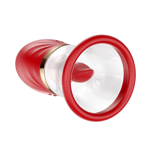 Realov Magic Tongue Pleasure Flicking Vibrating Pussy Pump