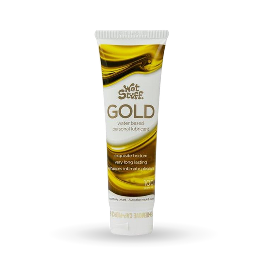 Wet Stuff Waterbased Lube Gold - 100g Tube