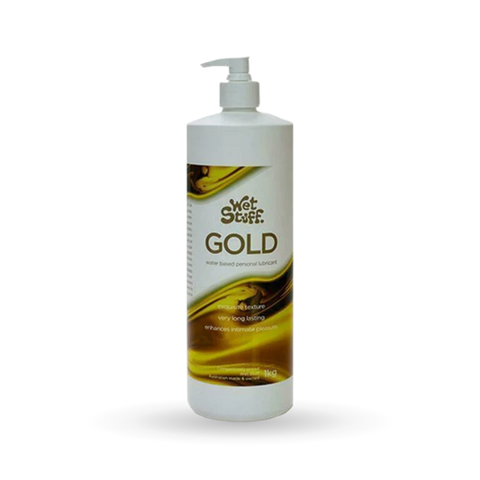Wet Stuff Waterbased Lube Gold - 1kg Pump Pack