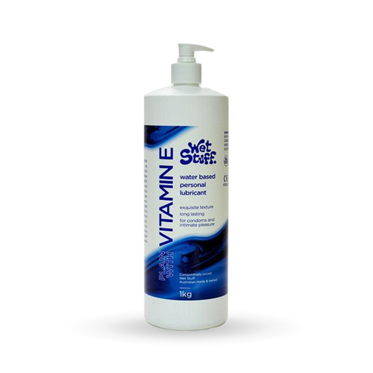 Wet Stuff Waterbased Lube Vitamin E - 1kg Pump Pack