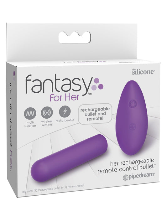 Fantasy For Her - Her Remote Control Bullet Vibrator