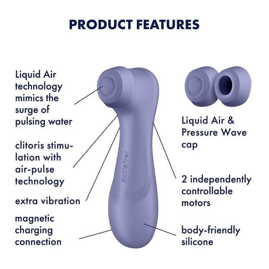 Satisfyer Pro 2 Gen 3 Liquid Air Pulse Clitoral Stimulator
