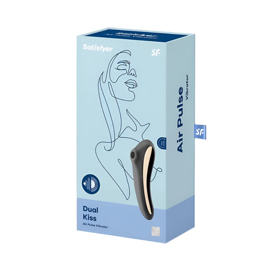 Satisfyer Dual Kiss Clitoral Stimulator & G Spot Vibrator